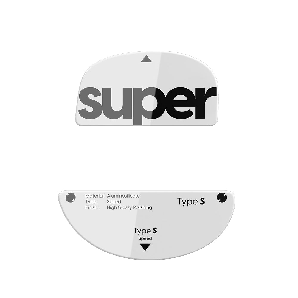 Superglide Type-S Glass Skates Pulsar ZywOo The Chosen Mouse White