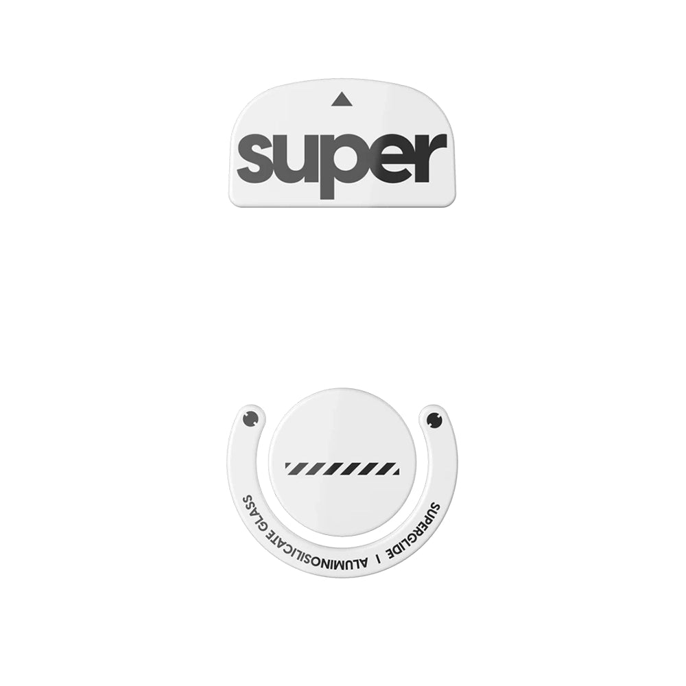 Superglide Type-C Glass Skates Logitech G Pro X Superlight White