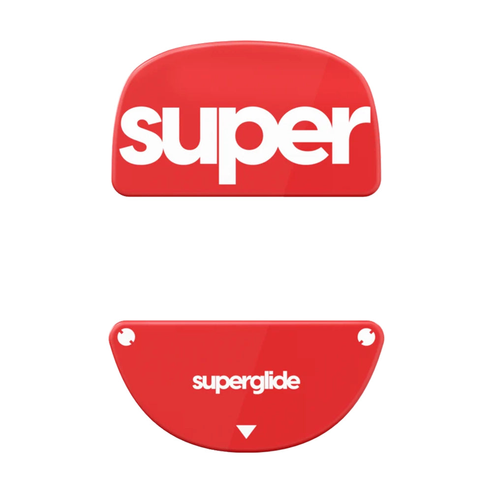 Superglide Type-C Glass Skates Vaxee XE Wireless Red