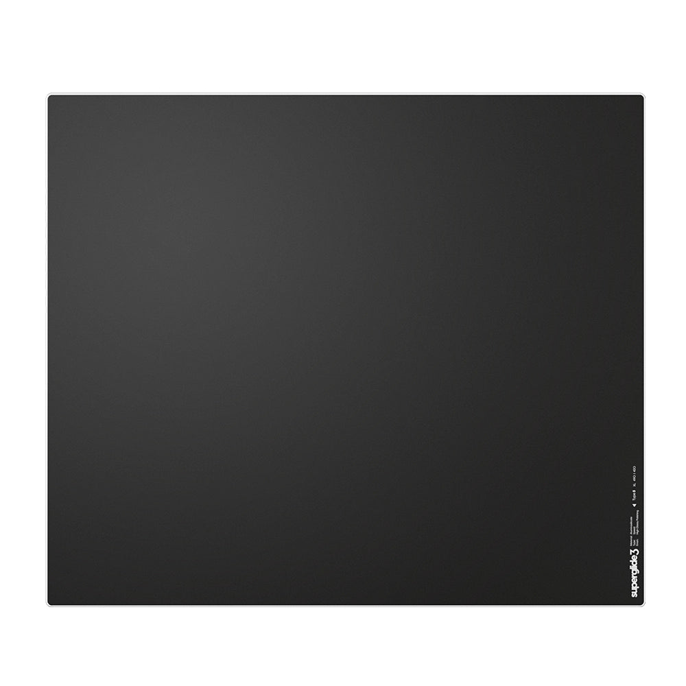 Superglide V3 Type-S Tapis de Souris en Verre XL Noir