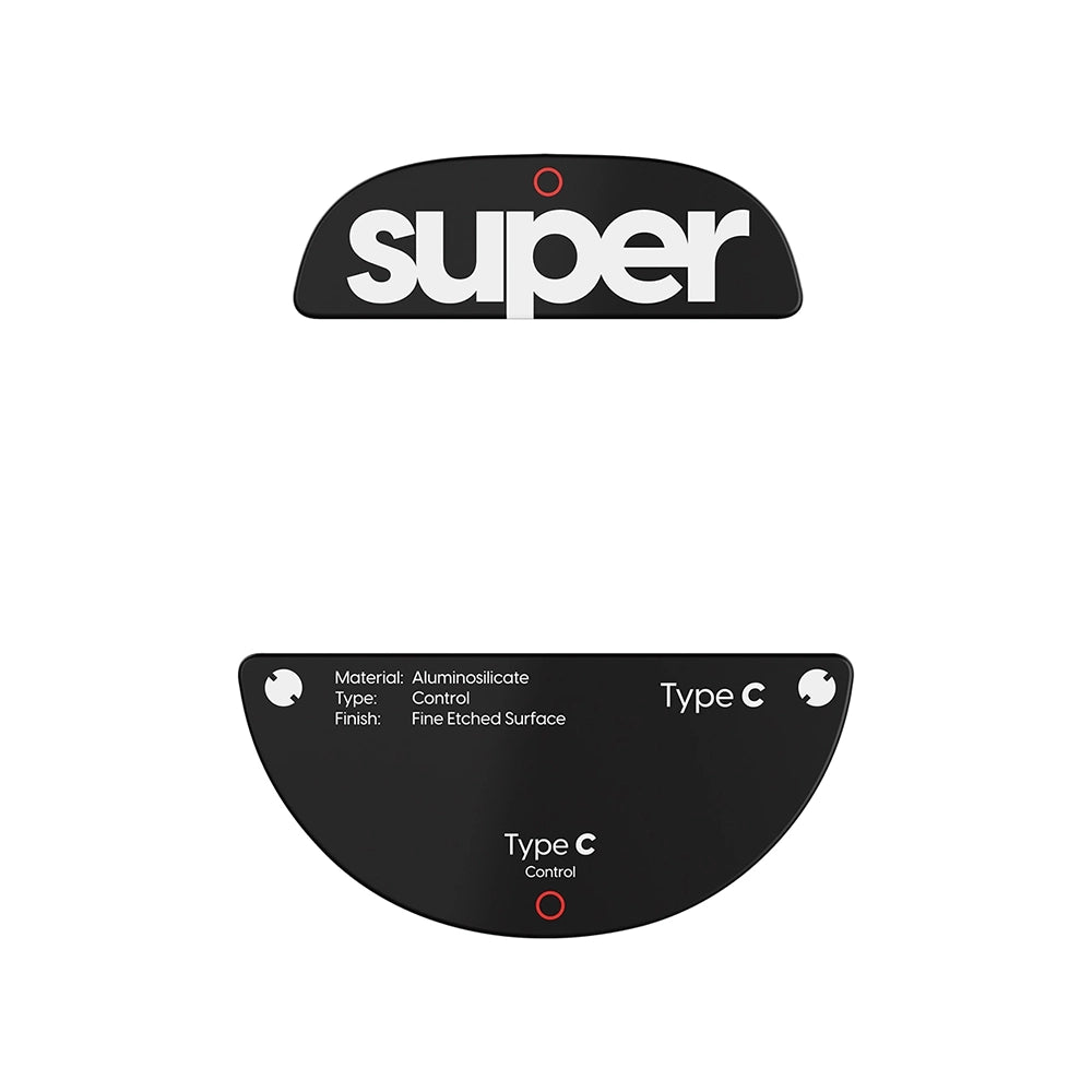 Superglide Type-C Glass Skates Pulsar TenZ Signature Edition Black