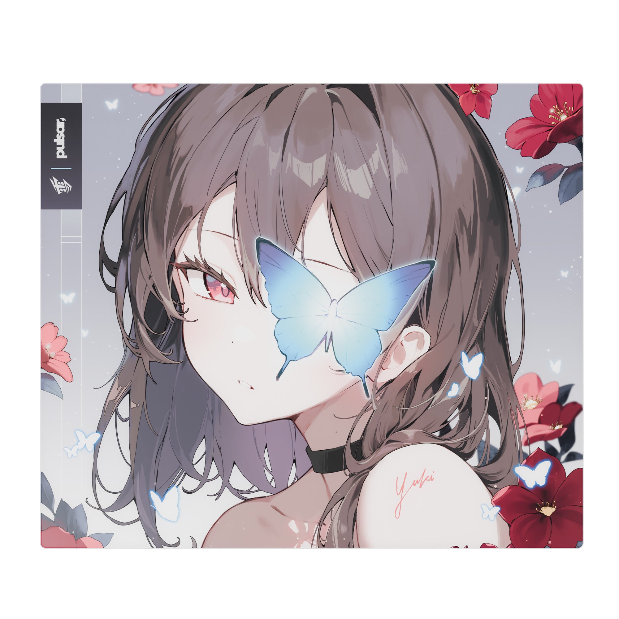 Superglide V3 Glasspad - Yuki Aim X Pulsar Edition - Mousepads