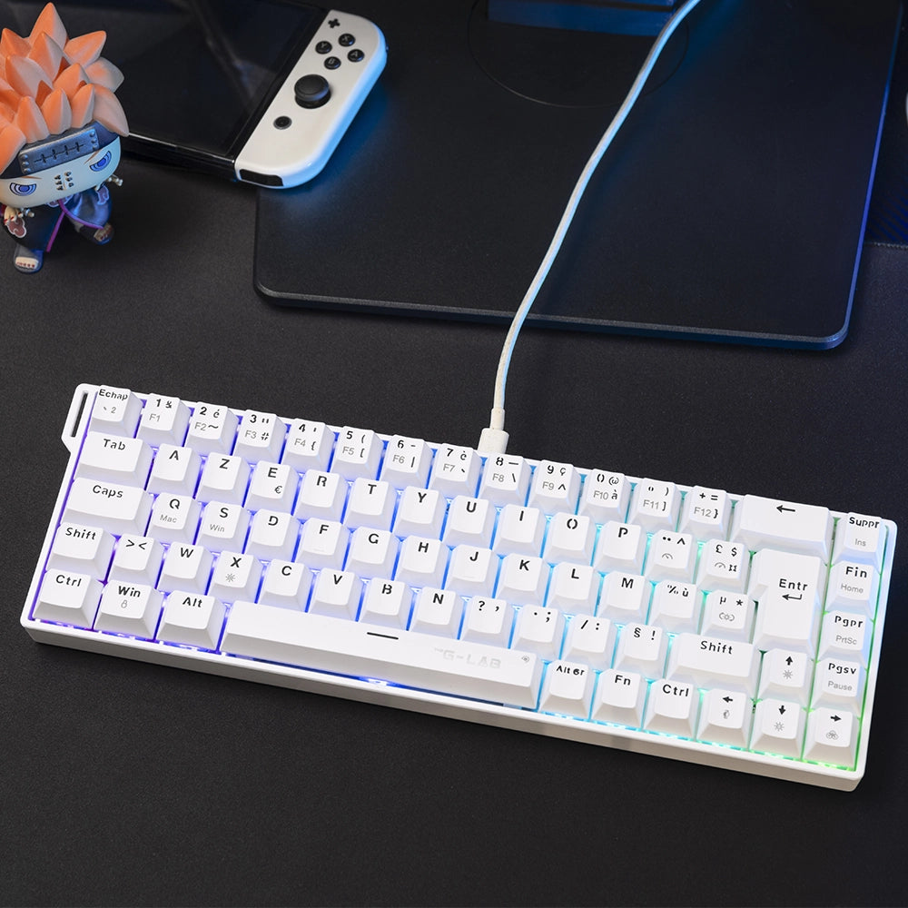 The G-Lab Keyz Titanium HE ISO FR White