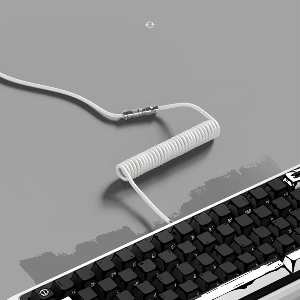 Tryhard Câble Spiralé Blanc