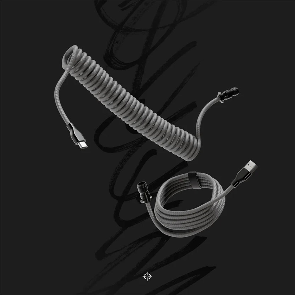 Tryhard Coiled Cable Gray