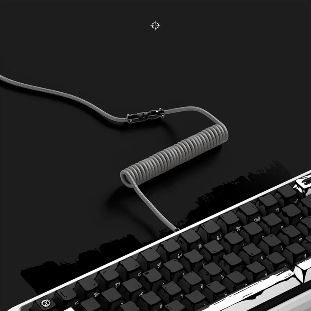 Tryhard Coiled Cable Gray