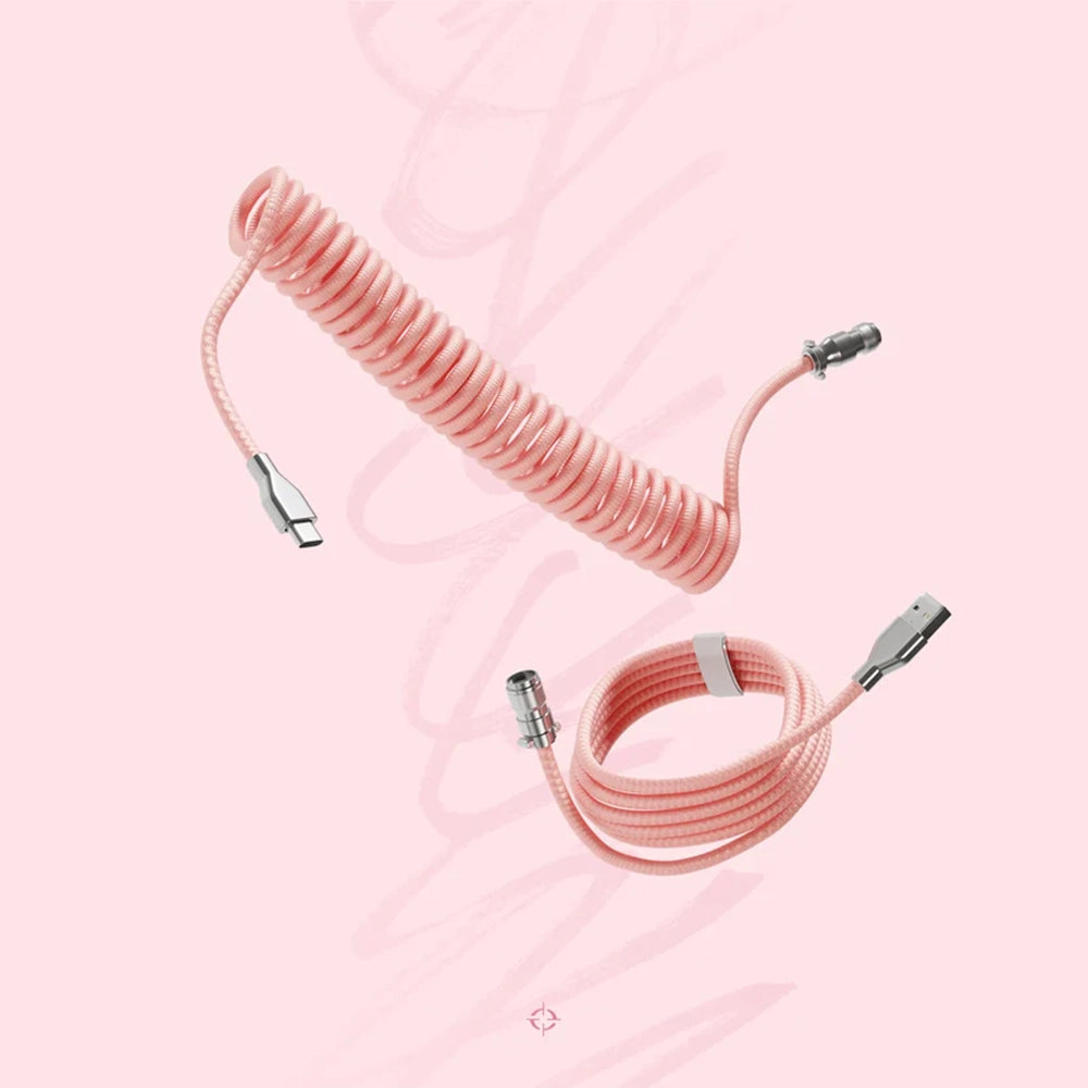 Tryhard Câble Spiralé Rose