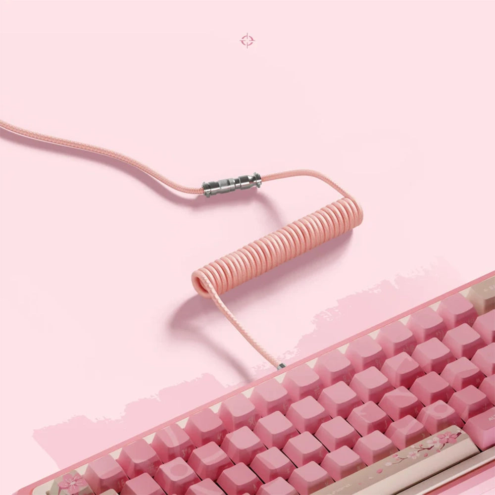 Tryhard Câble Spiralé Rose