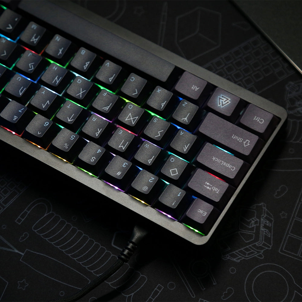 Varmilo Muse65 Magnetic ANSI US Asgard [Magnetic White]