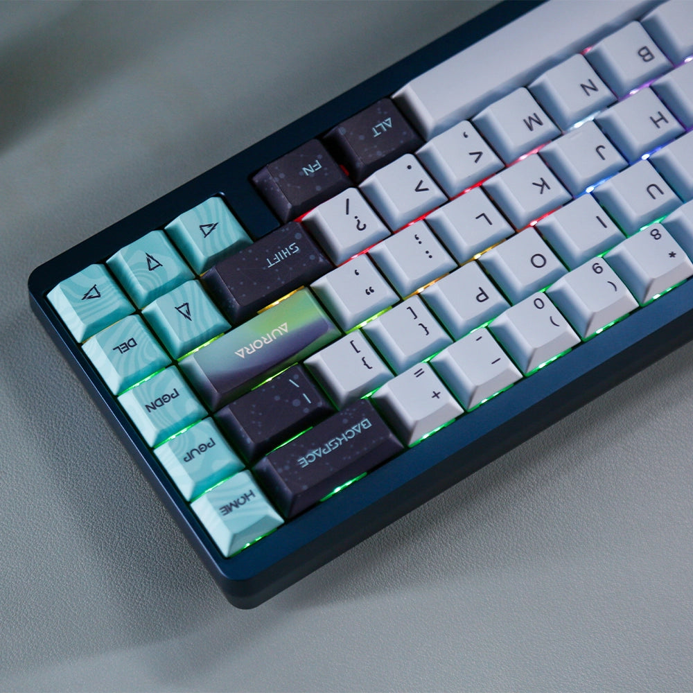 Varmilo Muse65 Magnetic ANSI US Aurora [Magnetic White]