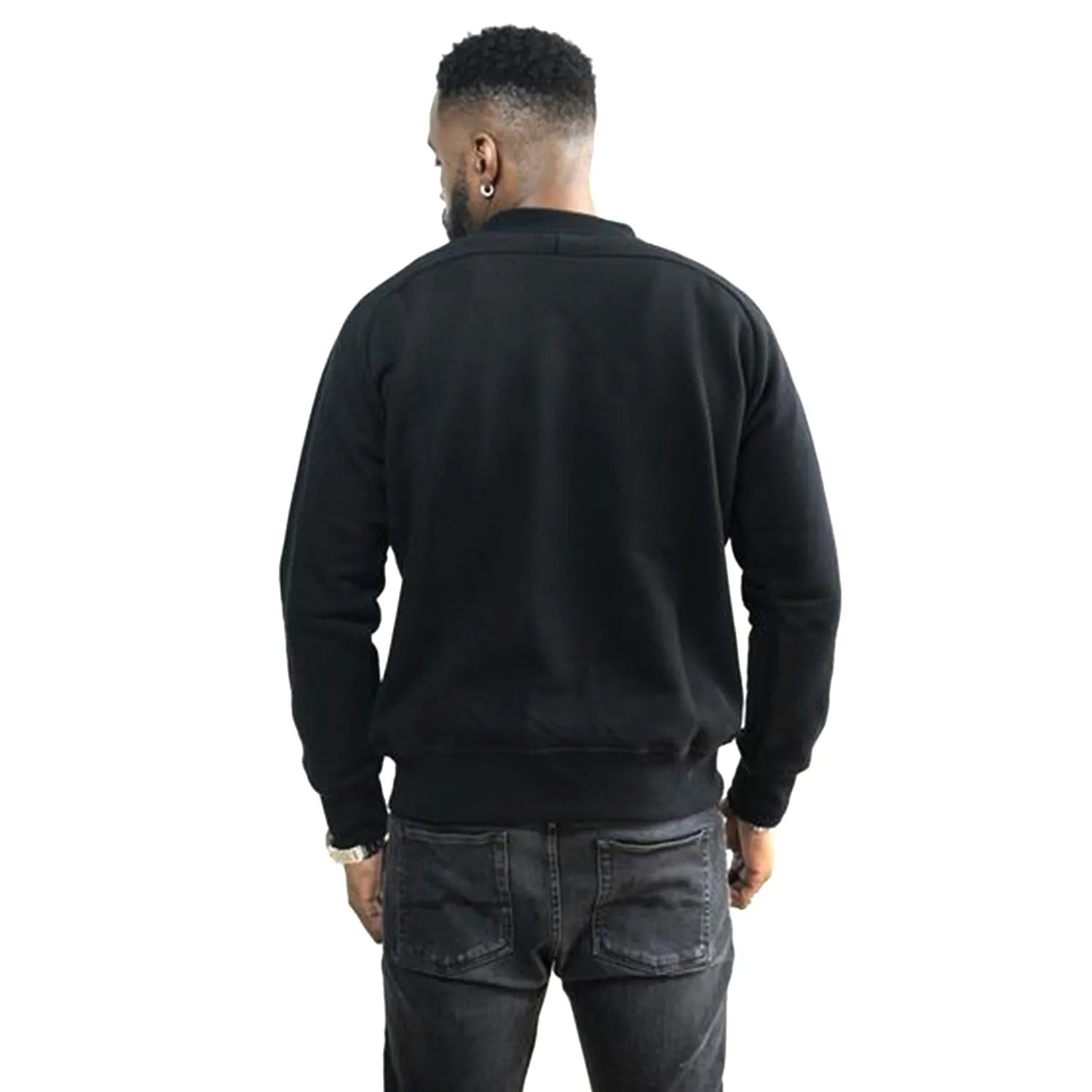 Vitality Sweater Big V Embroidered