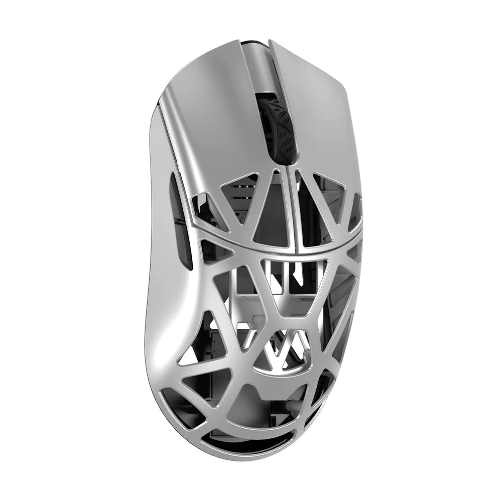 WLMouse Beast X Max 8K Magnesium Wireless Metallic Silver
