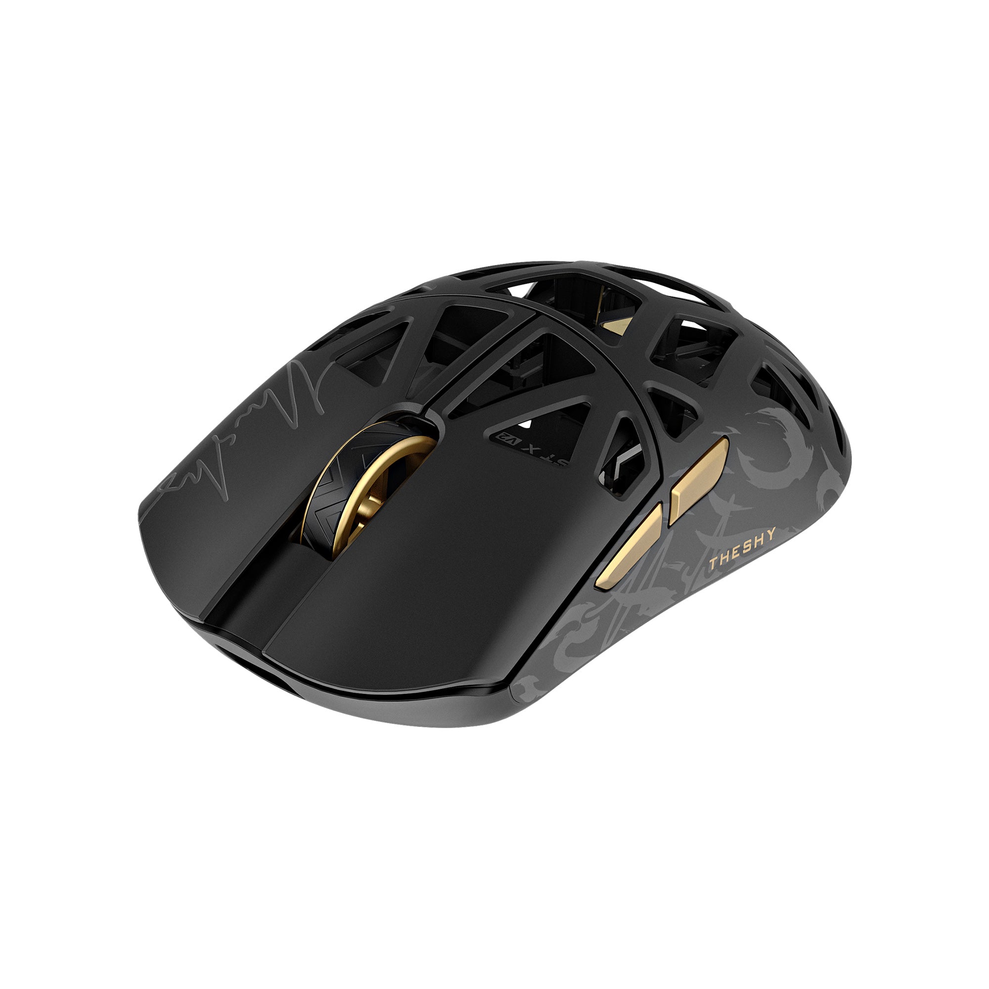 WLMOUSE Beast X 廃盤カラーGold＆Black WLMouse Beast X V2 Max x TheShy 8K Wireless - Black/Gold - Mice