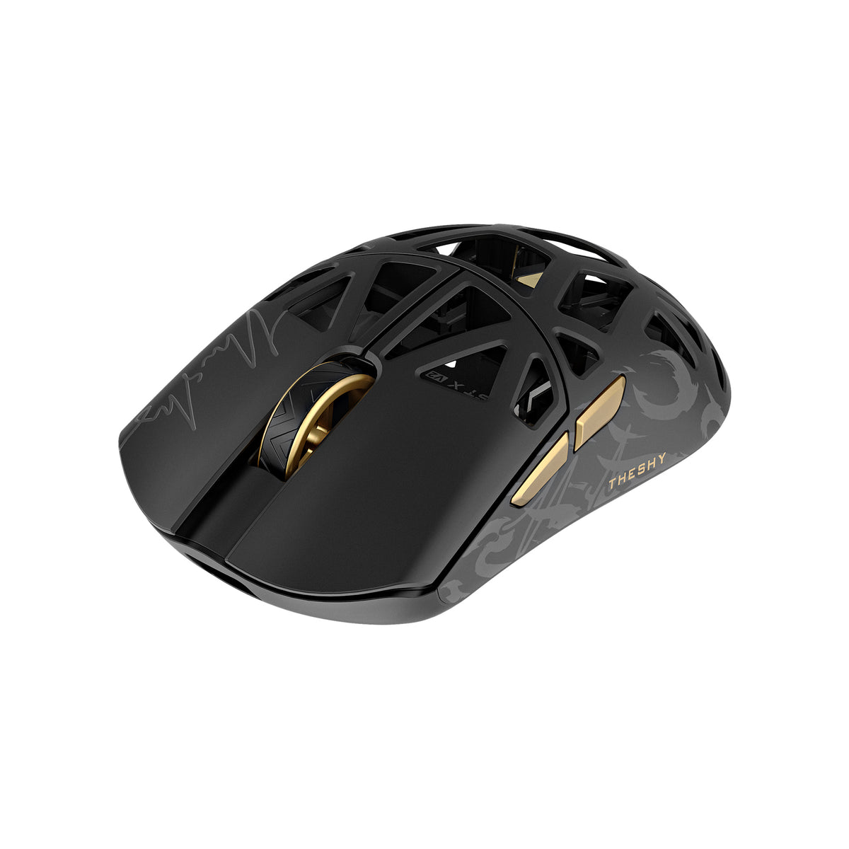 WLMouse Beast X V2 Max x TheShy 8K Wireless - Noir/Or