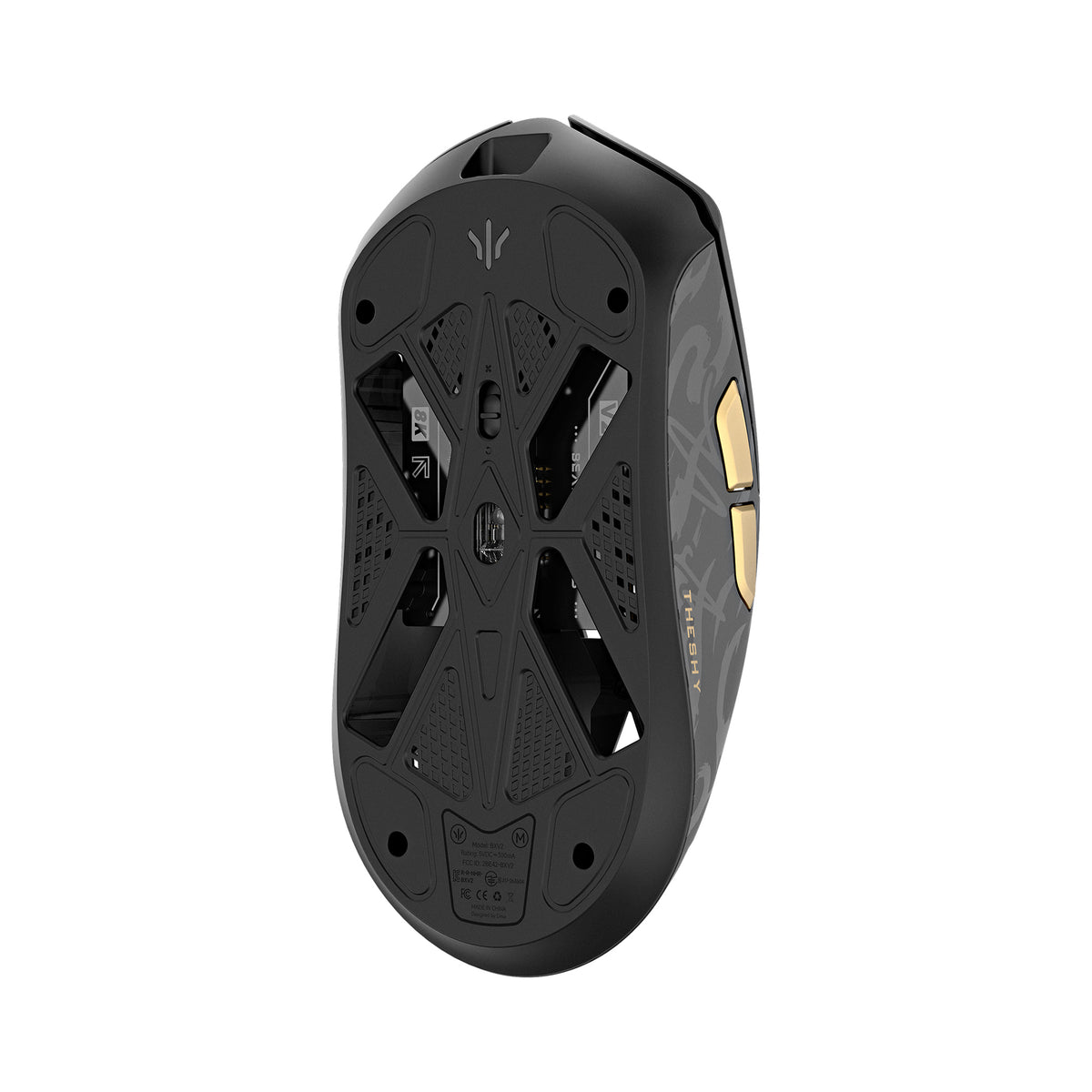 WLMouse Beast X V2 Max x TheShy 8K Wireless - Noir/Or