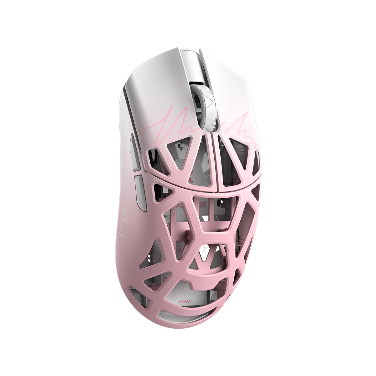 WLMouse Beast X V2 Mini x TheShy 8K Wireless - Blanche/Rose