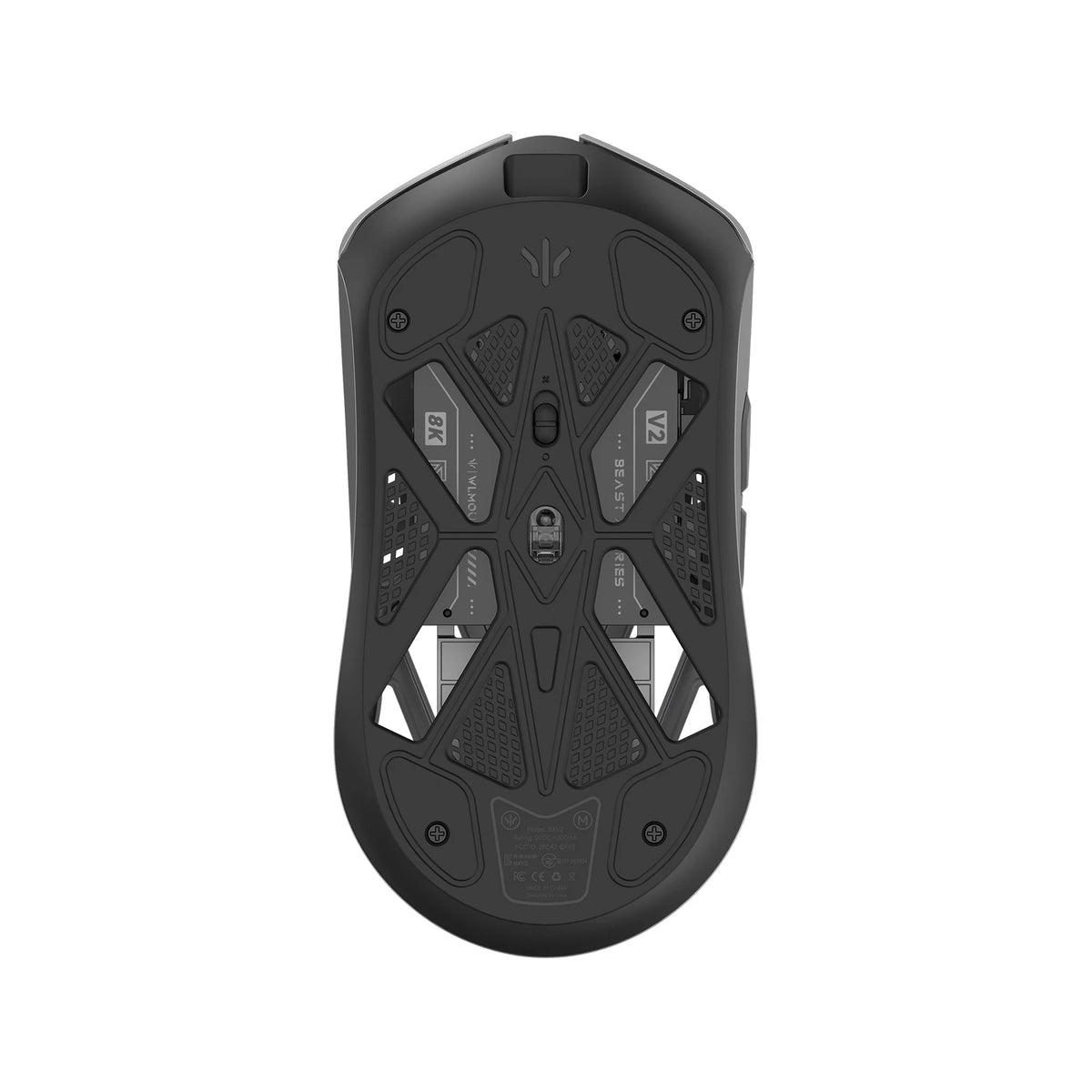 WLMouse Beast X V2 Max x TheShy 8K Wireless - Argent