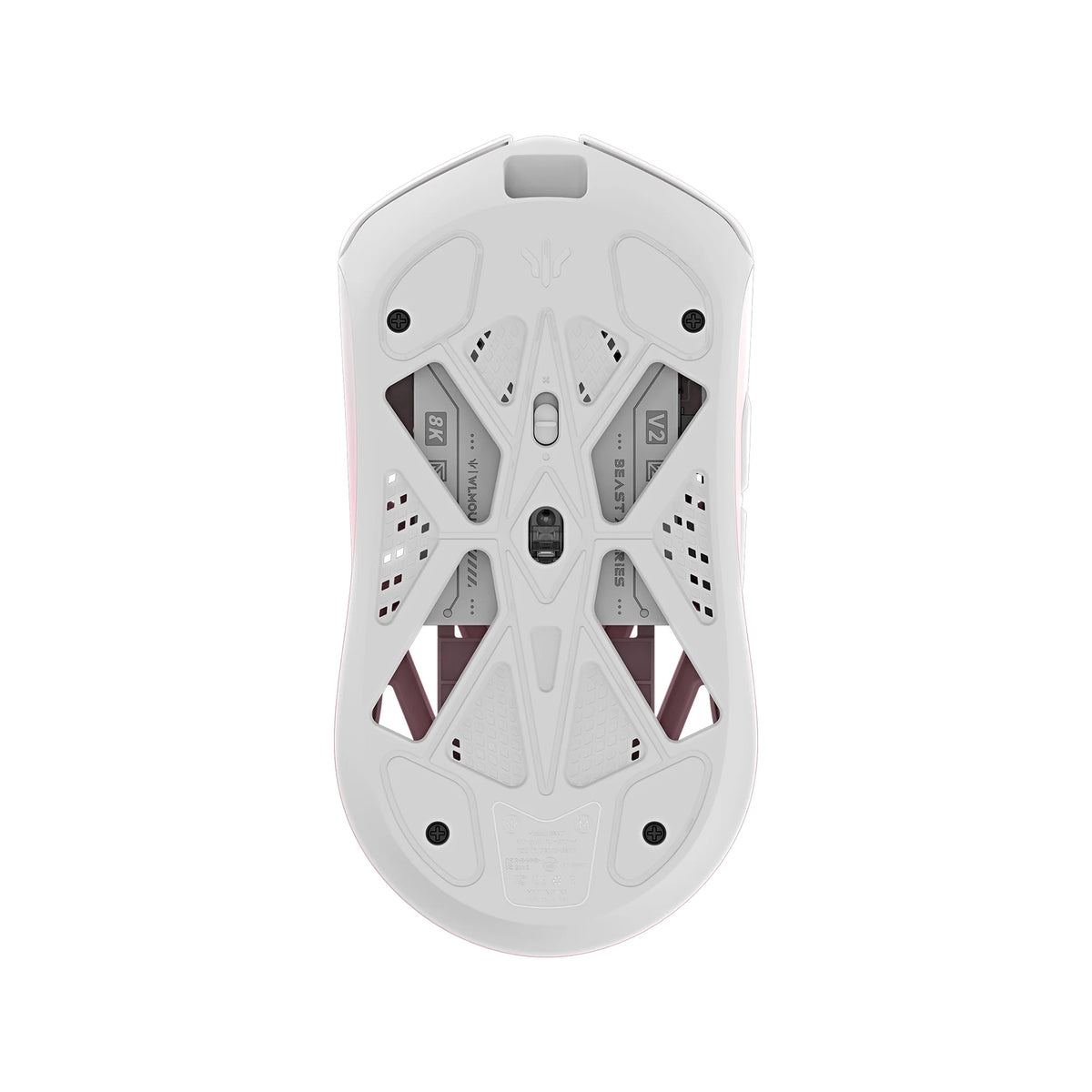WLMouse Beast X V2 Mini x TheShy 8K Wireless - Blanche/Rose