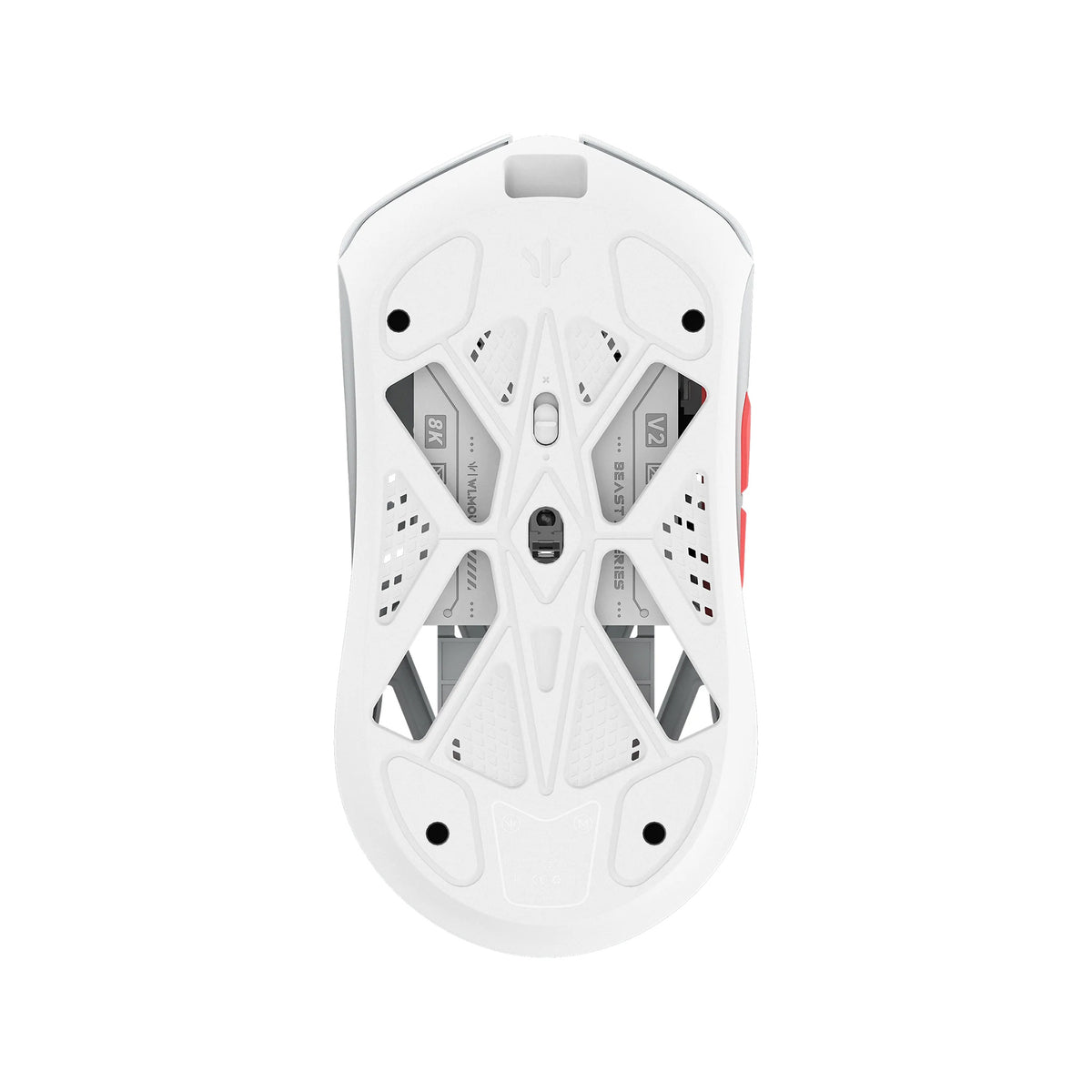 WLMouse Beast X V2 Mini x TheShy 8K Wireless - Blanche/Rouge