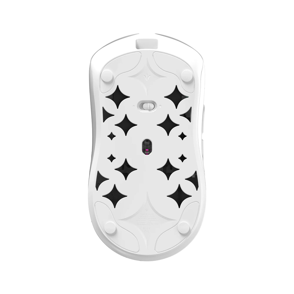 WLMouse Huan M 8K Magnesium Wireless - Blanc/Argent