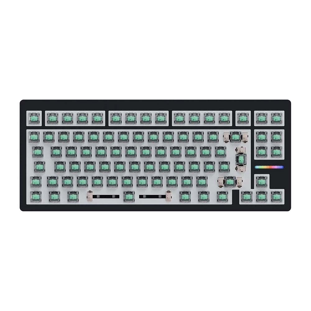 Wooting 80 HE ISO FR Noir sans Keycaps