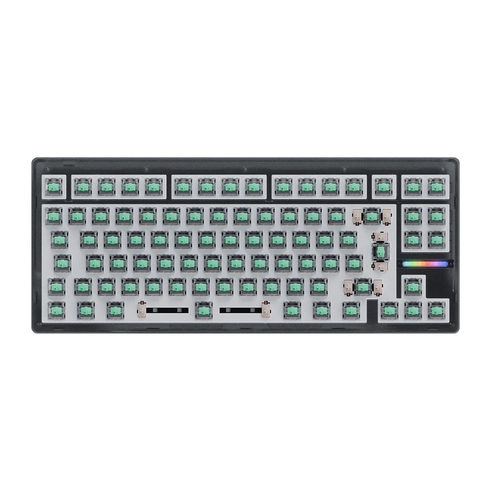 Wooting 80 HE ISO FR Ghost sans Keycaps