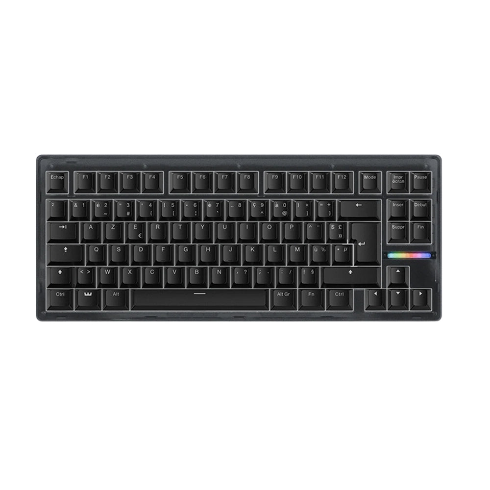 Wooting 80 HE ISO FR Ghost - PBT Black