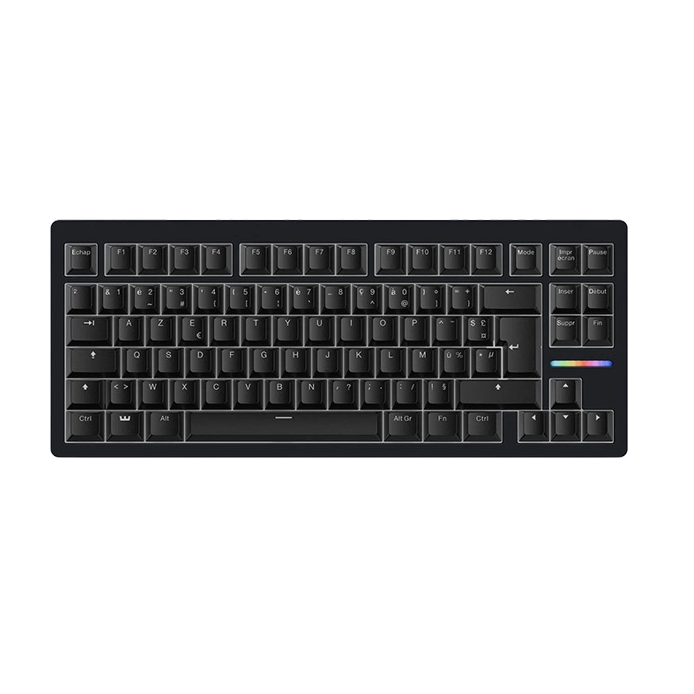 Wooting 80 HE ISO FR Black - PBT Black
