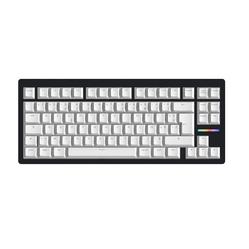 Wooting 80 HE ISO FR Black - PBT White