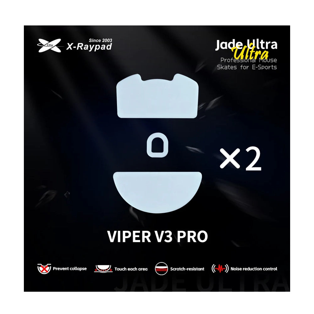 X-Raypad Skates Jade Ultra Razer Viper V3 Pro