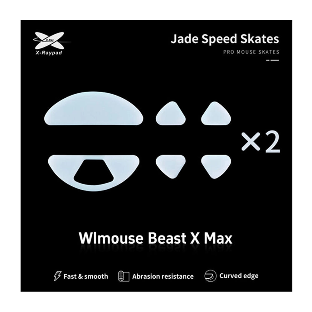 X-Raypad Skates Jade WLMouse Beast X Max