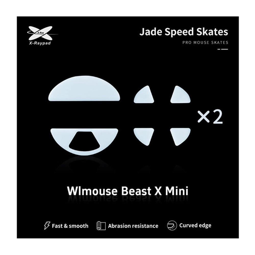 X-Raypad Skates Jade WLMouse Beast X Mini
