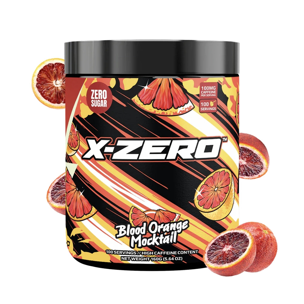 X-Zero Blood Orange Mocktail