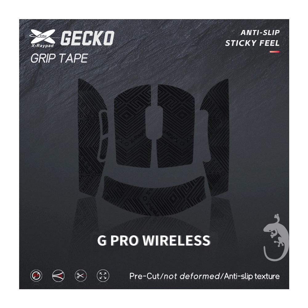 X-Raypad Geckos Grips Logitech G Pro Wireless Black