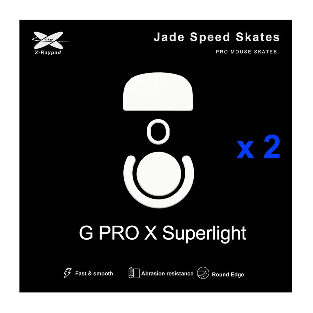 X-Raypad Skates Jade Logitech G Pro X Superlight
