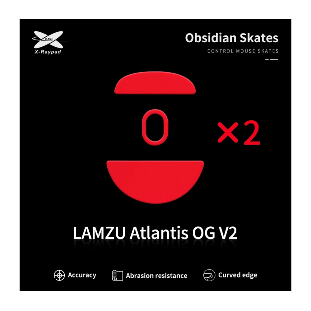 X-Raypad Skates Obsidian Lamzu Atlantis OG V2