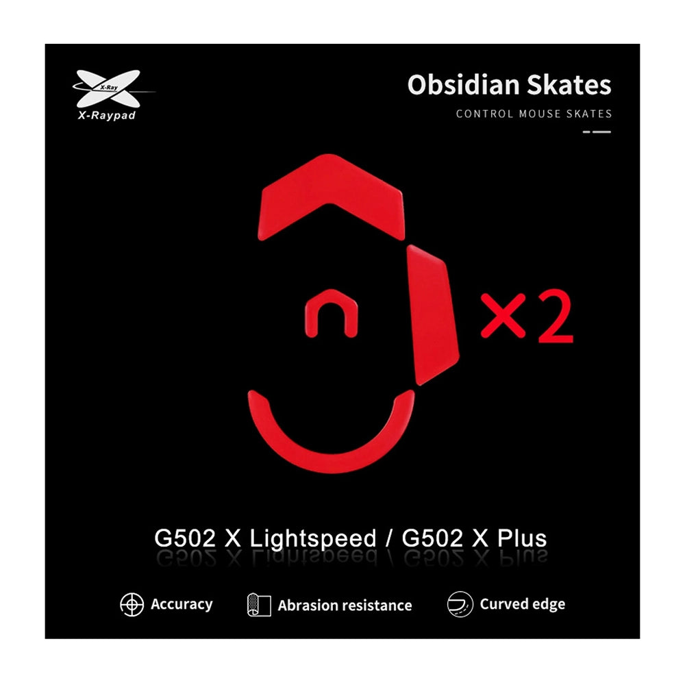 X-Raypad Patins Obsidian Logitech G502 X Lightspeed / G502 X PLUS