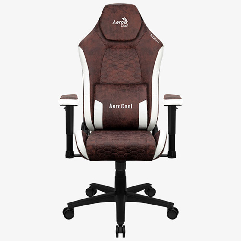 Aerocool CROWN AeroSuede Burgundy Red