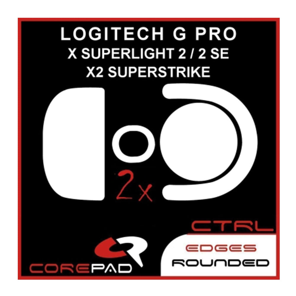 Corepad Skates Teflon CTRL Logitech G Pro X2 SUPERSTRIKE / PRO X SUPERLIGHT 2 / 2 SE Wireless