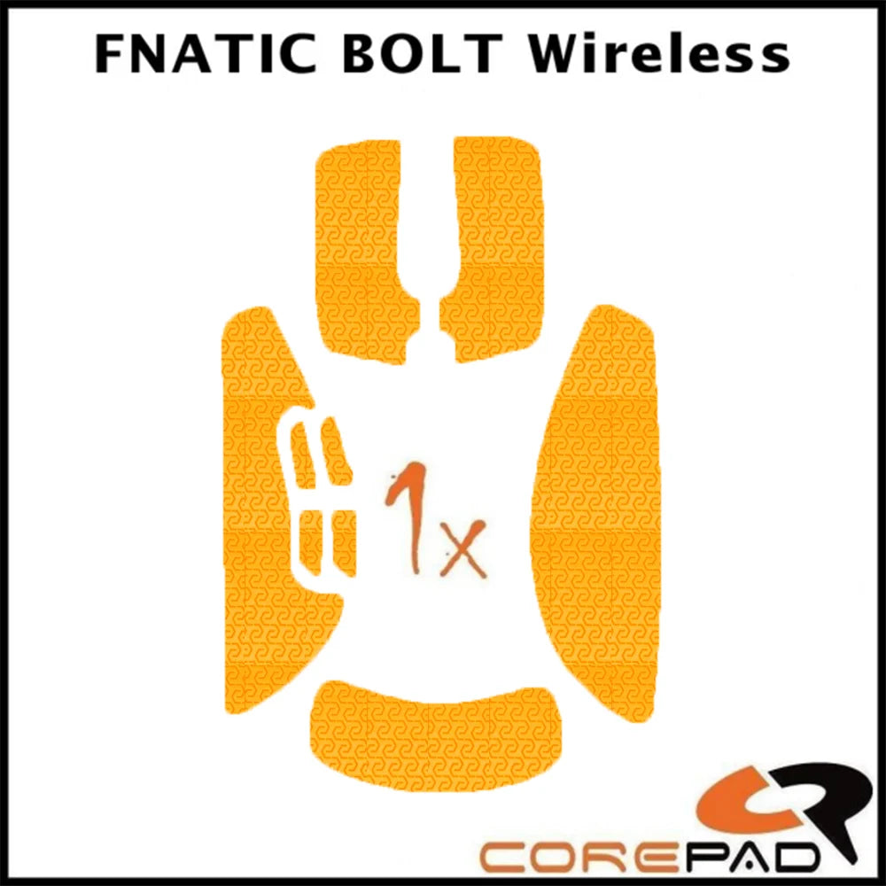 Corepad Grips FNATIC Bolt Soft Orange