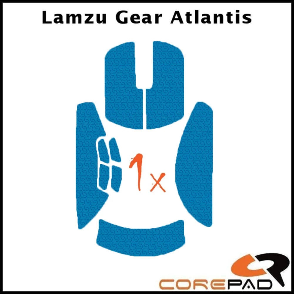 Corepad Grips Lamzu Atlantis Superlight Soft Bleu
