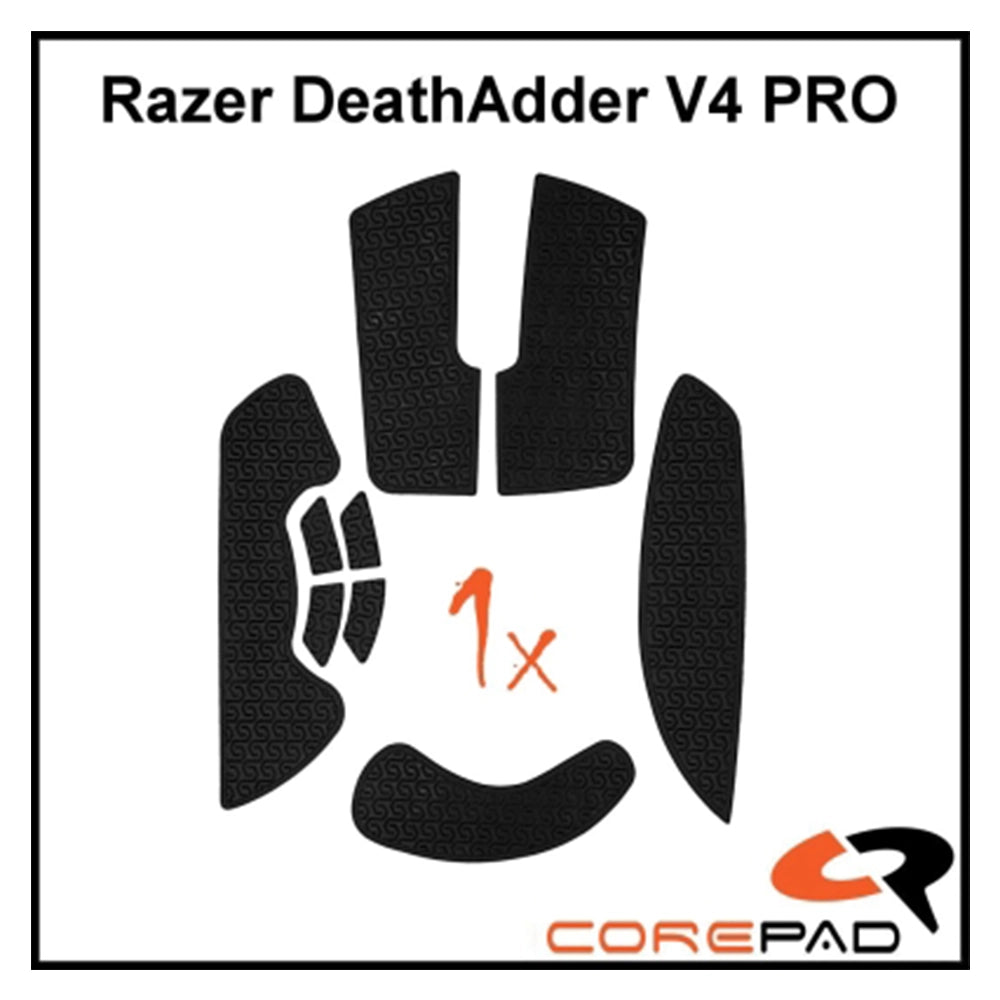 Corepad Grips Razer DeathAdder V4 Pro Black