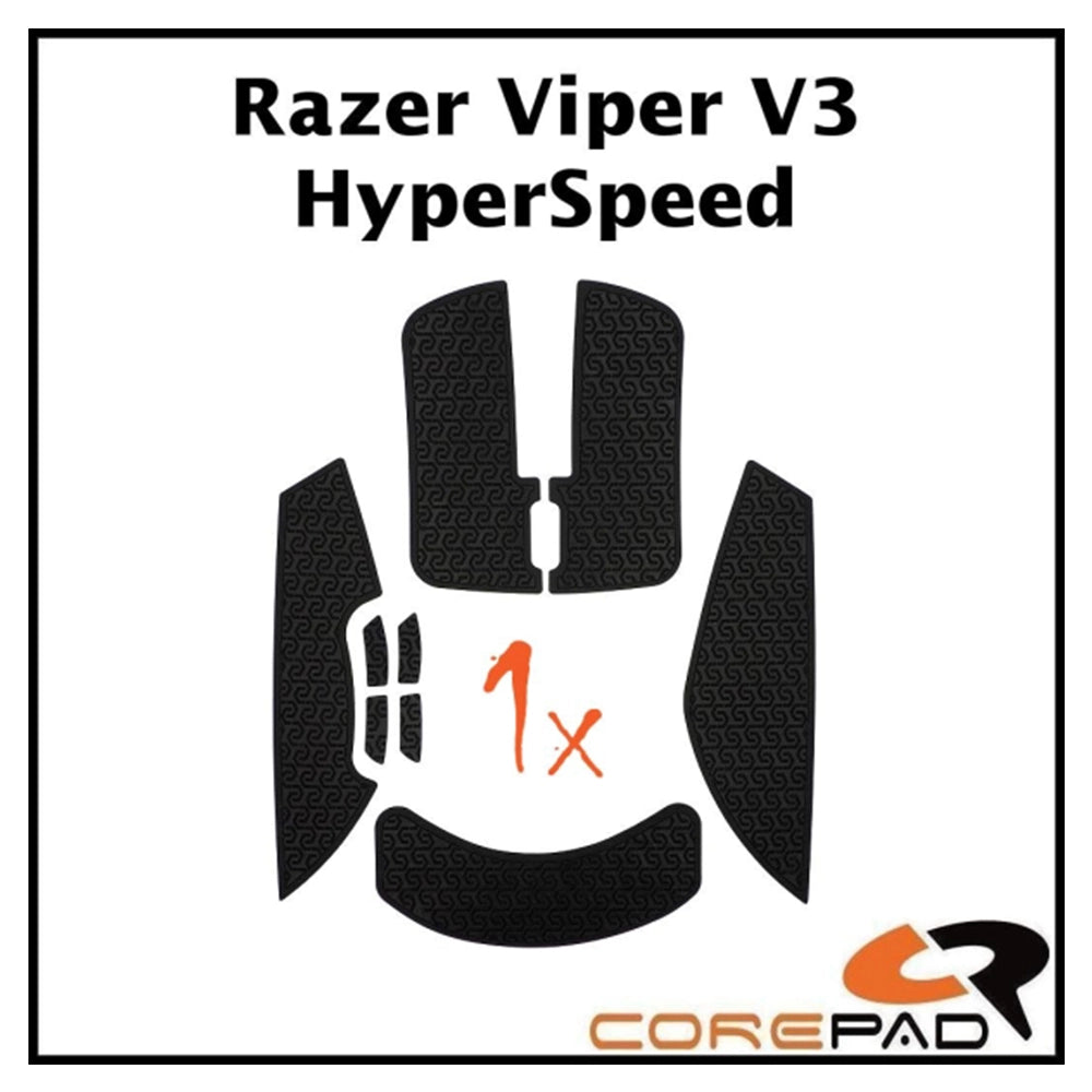 Corepad Grips Razer Viper V3 HyperSpeed Wireless Soft Noir