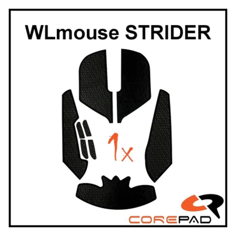 Corepad Grips WLMouse Strider Magnesium 8K Soft Black