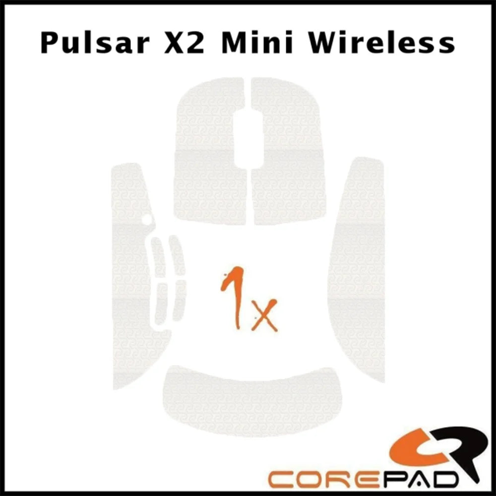 Corepad Grips Pulsar X2 Mini / X2-V2 Mini Wireless Soft Blanc