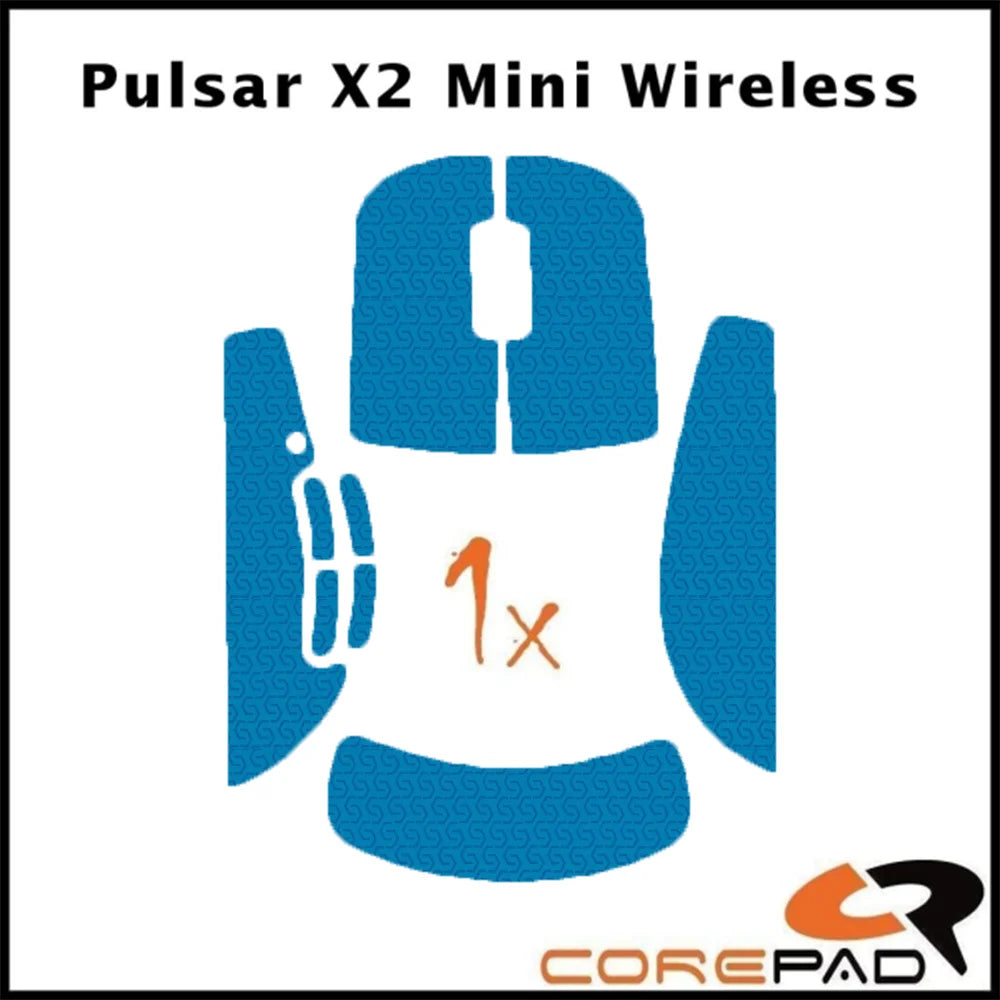 Corepad Grips Pulsar X2 Mini / X2-V2 Mini Wireless Soft Bleu