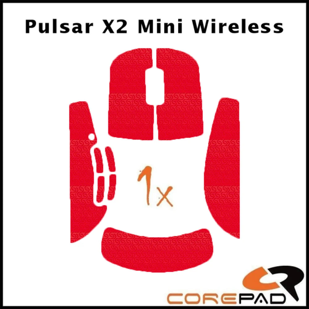 Corepad Grips Pulsar X2 Mini / X2-V2 Mini Wireless Soft Rouge