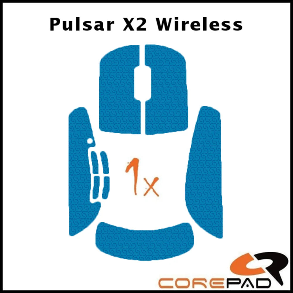 Corepad Grips Pulsar X2 / X2-V2 Wireless Soft Bleu