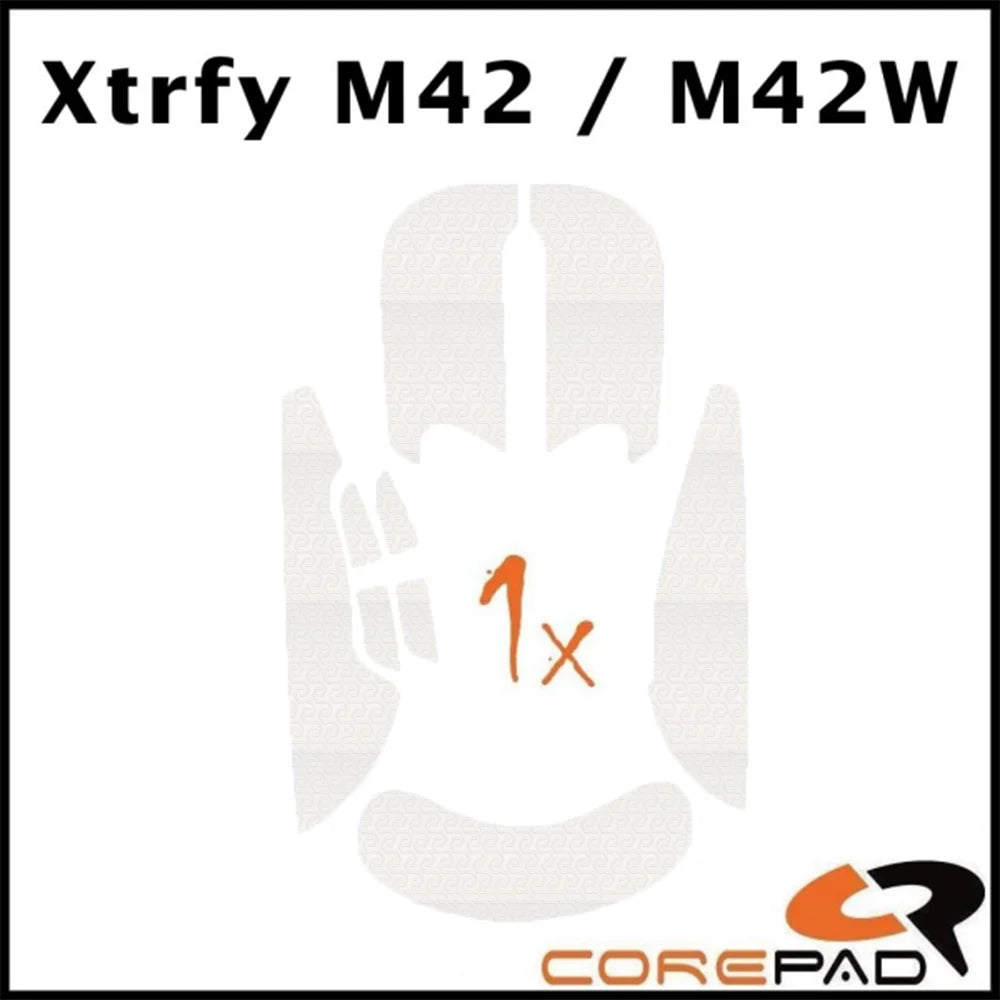 Corepad Grips Xtrfy M42 / M42 Wireless Soft Blanc