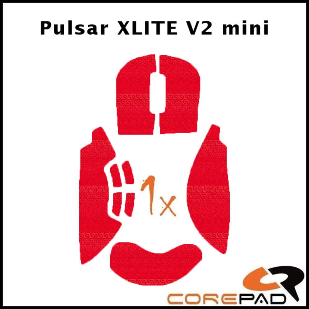 Corepad Grips Pulsar XLITE V2 Mini Soft Rouge